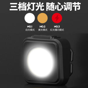 Lampe frontale COB Tg-Td18701 40x44mm rechargeable, portable, lumière LED d'extérieur avec mode flash rouge - Product Image 2