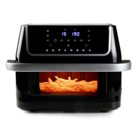 Four à friture numérique 10L sans huile avec revêtement antiadhésif PTFE, multifonction polyvalent pour une cuisson saine, fonctions de cuisson et de grillade