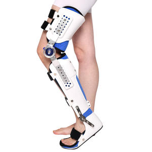 Verstellbare Knie-Knöchel-Fuß-Orthese zur Immobilisierung, Medizinische Exoskelett-Schiene zur Rehabilitation der unteren Extremitäten - Product Image 1