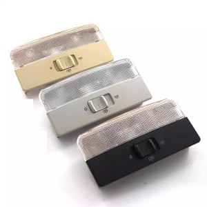 Luz de techo Skoda 6QD947105 tipo clip para Bora Polo Rapid Octavia Fabia, pieza de repuesto de luz de lectura, material plástico - Product Image 1