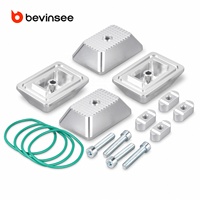 BEVINSEE 51717169981 Remplacement pour BMW M3 E90 E92 E93 – Patin de levage pour cric de voiture, support de cric de course