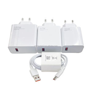 Adaptateur de charge flash 67W EU US Standard pour tête de chargeur Xiaomi Redmi 120W Ultra Fast Flash Charging Gallium Nitrure - Product Image 3