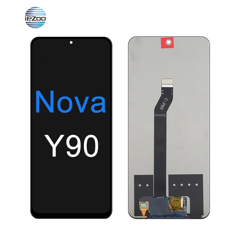 Écran LCD Complet + Vitre Tactile Pour Huawei Nova Y90 Noir - Kit Avec Outils, Neuf