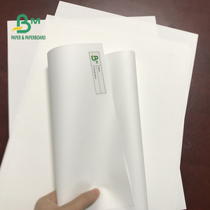 100-180 <span class=keywords><strong>micron</strong></span> không thấm nước mờ <span class=keywords><strong>PP</strong></span> tổng hợp đặc sản giấy tờ hai mặt tráng PVC cho in Offset - Product Image 3