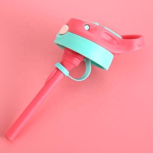 2024 reutilizable sin BPA plástico lindo interruptor de presión en forma de <span class=keywords><strong>estrella</strong></span> mini botella de agua de leche con pajita para niños deportes plástico - Product Image 6