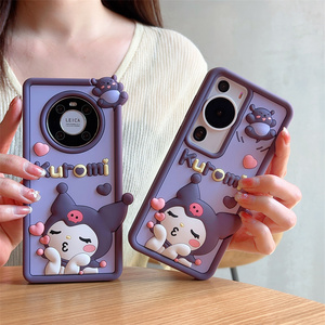 Cartoon <strong>Kuromi</strong> Decorative <strong>Phone</strong> <strong>Case</strong> Popular Among Girls for HUAWEI - Product Image 1