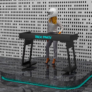 <span class=keywords><strong>Table</strong></span> de DJ moderne en métal avec éclairage Infinity, design nouveau - Product Image 5