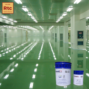 ชุดวัสดุเคลือบพื้นอีพ็อกซี่ปรับระดับเองสำหรับงานอุตสาหกรรม สีทาพื้นอีพ็อกซี่เรซิ่น สำหรับโรงรถ คอนกรีต บ้าน และพื้นที่กลางแจ้ง - Product Image 1