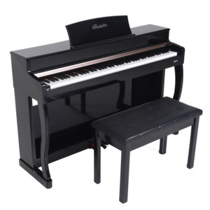 808 Digital 88-<b>Key</b> Hammer Keyboard <b>USB</b> MIDI for Thumb Piano Upright Piano Light Tips Weighted Hammer Action Built-In Speaker - Product Image 1