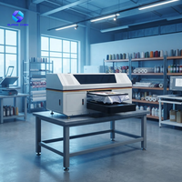 Imprimante numérique DTG XT4050 à plat UV pour l'impression textile sur t-shirts en coton, motifs complexes, impressions durables