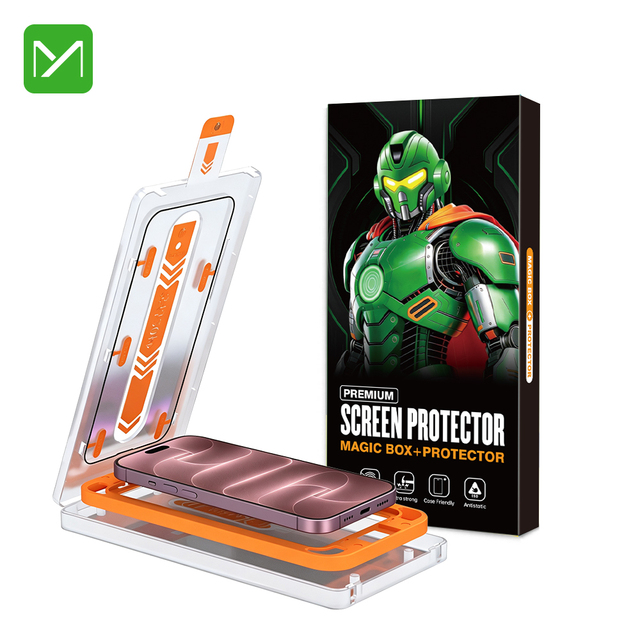 9H 2.5D Anti-explosion High Transparent Tempered Glass Screen Protector for iPhone 18/17 Full Coverage Easy Installation Frame
