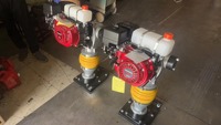 Petits compacteurs à essence et diesel pour moteur 3 kW, poids 85 kg, pour la construction de chaussées, vibrants, pour l'impact routier