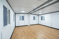Conteneurs pliables et extensibles de 20 pieds, résistants aux intempéries, économiques, maison préfabriquée moderne, étanche, personnalisation complète