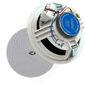 Altavoz <span class=keywords><strong>de</strong></span> techo <span class=keywords><strong>de</strong></span> transmisión al aire libre a prueba <span class=keywords><strong>de</strong></span> agua IP65, carcasa <span class=keywords><strong>de</strong></span> Metal <span class=keywords><strong>de</strong></span> estilo moderno para estaciones <span class=keywords><strong>de</strong></span> tren - Product Image 1