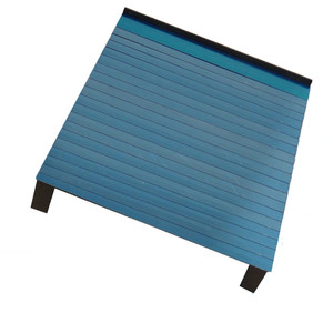 CNC maquinaria No pegado conexiones puertas correderas <span class=keywords><strong>de</strong></span> acero <span class=keywords><strong>de</strong></span> placa y <span class=keywords><strong>de</strong></span> PVC abajo láminas cubierta - Product Image 1
