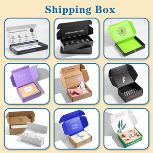 Boîte-cadeau de couleur noire classique Boîte magnétique rigide Emballage durable avec ruban de soie fermé et insert de papier d'emballage personnalisé - Product Image 6