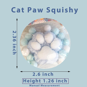 Squishy Kit Kawaii Paw Squishy <b>Fidget</b> Toy Cute Cat Sensory Toys for Girls - Product Image 2