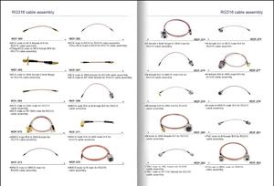 Rf כבל מקפץ jumper חבר fme כבל קואקסיאלי עבור <span class=keywords><strong>rg316</strong></span> כבל פיגובל הרכבה חוט sma mmmcx <span class=keywords><strong>smb</strong></span> bnc מחבר - Product Image 6
