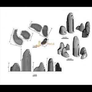 ประติมากรรมโลโก้สแตนเลสสำหรับองค์กร ANW8704 สร้างเอกลักษณ์ให้พื้นที่ของคุณด้วยงานศิลปะโลหะ 3 มิติ - Product Image 3