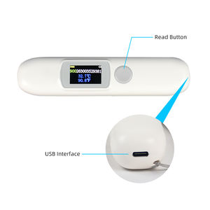 Lector de chips de animales 134,2 Khz Escáner de microchip de temperatura para monitoreo de temperatura de mascotas - Product Image 4