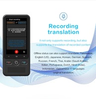 Dispositif de traduction vocale intelligent Ai T18 Traduction en temps réel 138 langues Traducteur bidirectionnel en ligne et hors ligne Traducteur de photos