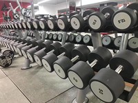 Grosir Pabrik produk baru Dumbbell CPU ledakan peralatan kebugaran komersial mesin latihan bisep