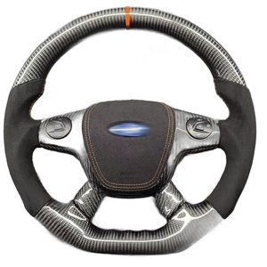 Volante Deportivo M Sport para Ford Focus, Piezas de Modificación Interior de Fibra de Carbono para Automóviles - Product Image 1