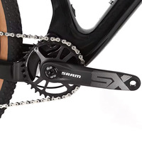 Vélo de montagne à suspension intégrale en fibre de carbone DFQ, Sram Eagle 12 vitesses, vélo de descente pour hommes, 29 pouces, VTT pour adultes