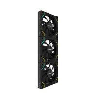 Ventilateur de refroidissement ARGB Antec Frigus 120 mm, dissipateur thermique haute performance pour boîtier PC avec connecteur 4 broches, 12 V, refroidissement par air, matériau plastique