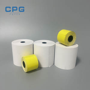 Custom Size Thermoscript Paper ATM/POS Thermal Receipt Tape 57 X 40mm 80X80mm Cash Registers Receipt Paper Rolls 3 1/8 X 230 - Product Image 1