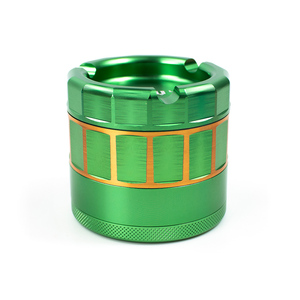 BEYOU LABS Aluminum Alloy Dry <b>Herb</b> <b>Grinder</b> 4 Layer Round Manual Metal <b>Herb</b> <b>Grinder</b> <b>for</b> Smoking Accessories - Product Image 6