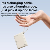 Banque d'alimentation à charge rapide Rpp-86 30w+22.5w 10000mah avec câble Type-C, affichage numérique intelligent