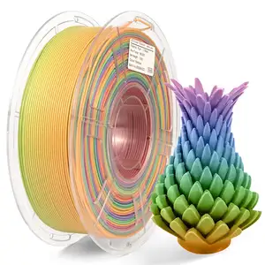 iSANMATE Matte PLA+ rainbow filament PLA plus Rainbow 1.75mm 1kg Rainbow PLA+ Filament