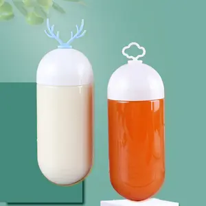 Grosir kustom dari 500ml jenis kapsul hewan peliharaan botol teh susu dan botol jus