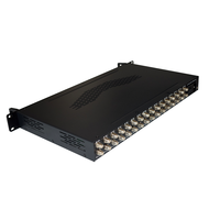 Receptor de satélite IPTV IRD IP profesional de 16 canales, receptor de satélite de