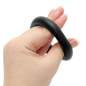 Ensemble de 3 anneaux péniens en silicone liquide en forme de nez de <span class=keywords><strong>cochon</strong></span>, jouets sexuels flexibles pour hommes, anneaux pour pénis, produit pour hommes - Product Image 1