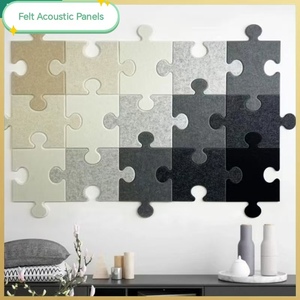 Panneau acoustique en fibre de polyester 100% en feutre pour animaux de compagnie Soundproo Pet pour solution de conception graphique d'hôtel - Product Image 5