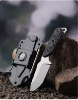 Couteau de survie tactique d'extérieur OGHS-012, couteau à lame fixe