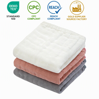 Lingettes pour bébé 100% coton pur, super douces, absorbantes, hypoallergéniques, serviette pour le visage des nourrissons, réutilisables, lingettes de bain pour nouveau-nés