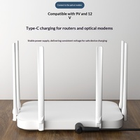 Câble d'alimentation USB C vers DC PD de 5 pieds, câble d'alimentation rapide 3,5 mm x 1,35 mm 65 W/12 V DC