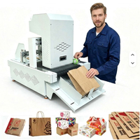 Mini imprimante numérique de bureau à passage unique pour petites entreprises, pour boîtes à pizza, sacs en papier, gobelets, sacs non tissés, machine d'impression sur carton