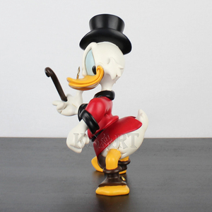 McDuck vieux <span class=keywords><strong>Pirate</strong></span> de Donald canard Statue dessin animé résine canard Sculpture résine artisanat cadeau décoration de la maison - Product Image 2