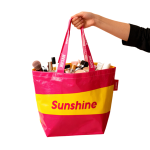 Bolsa de Compras Reutilizable Promocional de PP Tejido con Logotipo Personalizado Impreso para Supermercados, Tiendas de Abarrotes y Eventos Corporativos - Product Image 2
