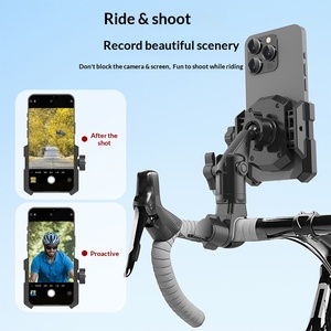 Specialized ABS Phone Holder for Road Mountain Bikes Shockproof Handlebar-Mounted Navigation <strong>Bracket</strong> Fixed Shooting Equipment - Product Image 6