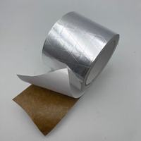 Ruban adhésif en aluminium et fibre de verre FSK Scrim Kraft, ruban adhésif renforcé réfléchissant pour l'isolation des systèmes HVAC, pour la réparation, imperméable et adhésif