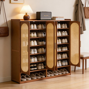 Home <b>Shoe</b> Cabinet Multi Layer Storage Entryway Organizer With <b>Shoes</b> <b>Rack</b> For Sneakers Boots High Heels - Product Image 4