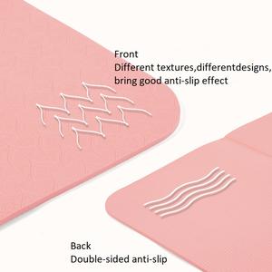 Tapete de Yoga Plegable Portátil, Ecológico, Ligero, Flexible, Antideslizante, Duradero, Suave y Lavable, de TPE - Product Image 6