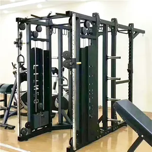 高品质健身房健身器材黑色多功能站Crossfit多功能健身器材