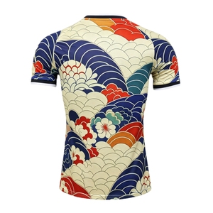 <span class=keywords><strong>Camiseta</strong></span> de Fútbol Profesional de Alta Fidelidad con Gráfico de Pétalos Rosados, Estilo Estético del Sudeste Asiático, Grado Maestro, en Blanco, Gran Venta - Product Image 2