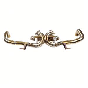 Hochwertiges Performance-Rennventil-Auspuffrohr für AudiR8 R8 V10 5.2L 2017-2019 Catback-Auspuff aus Edelstahl - Product Image 4